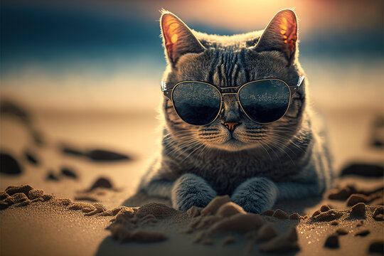 A very cool cat